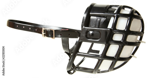 Photography Dog Muzzle with Stool Guard