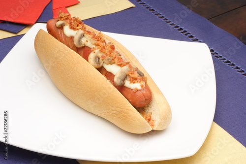 hot dog photo