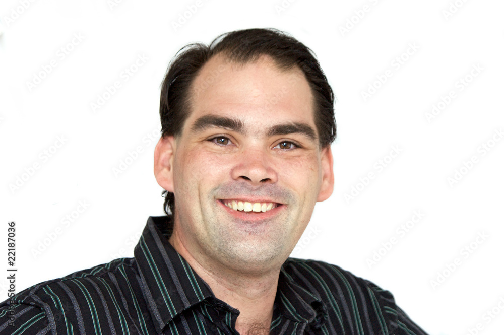 friendly yooung man smiling friendly yooung man smiling