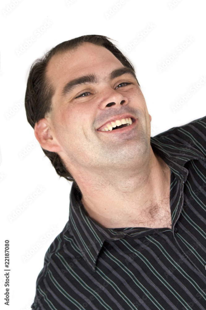 Fototapeta premium laughing man