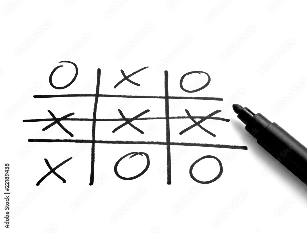 tic tac toe leisure game mental scribble tic tac toe leisure game mental scribble