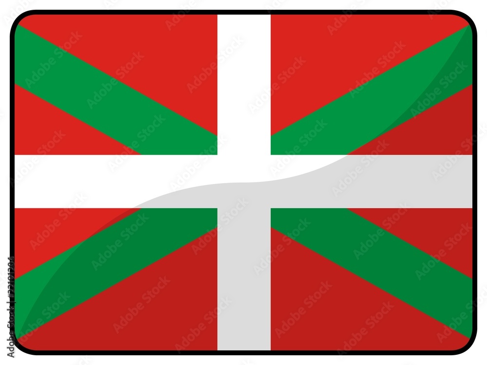 Obraz premium drapeau pays basque country flag