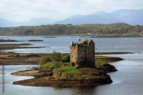 Castle Stalker, Loch Linnhe, Scotland, UK
