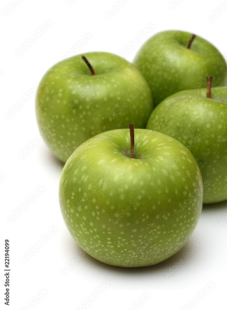 group of green apples