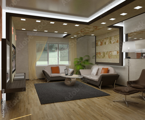 3D interior apartments