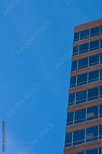 Blue Office Windows by a Blue Sky © dbvirago