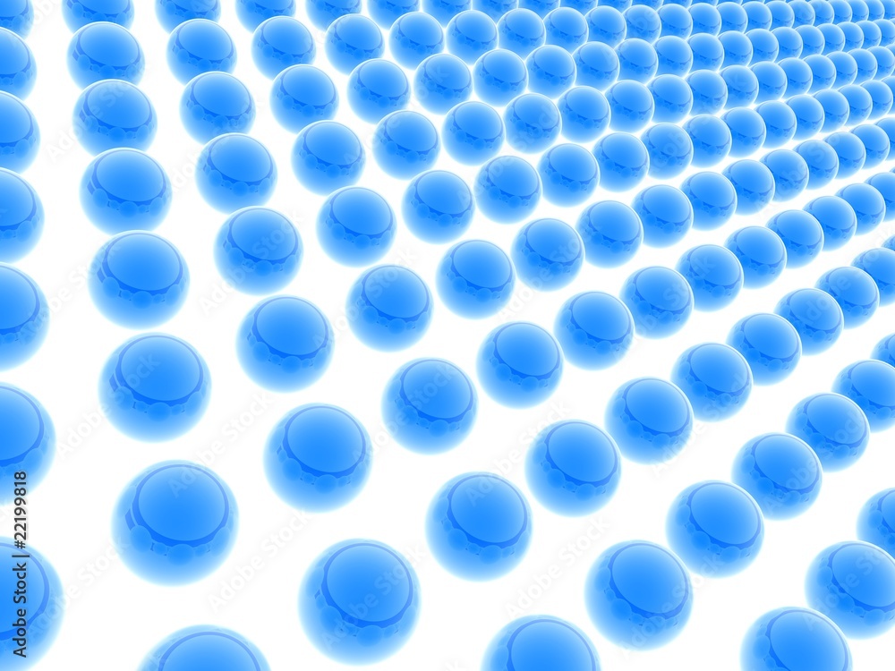 blaue Bälle blaue Bälle