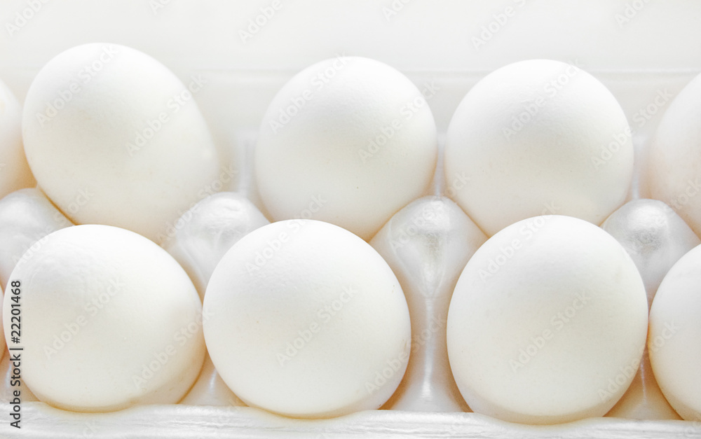Some white eggs Some white eggs