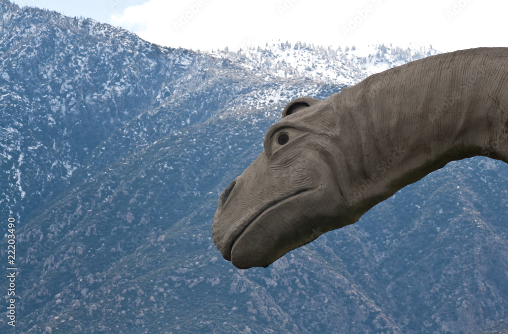 Fototapeta premium Dinosaur Head