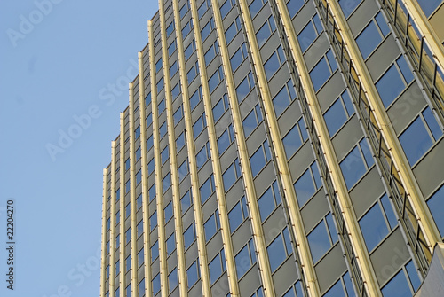 Wall of a skyscraper