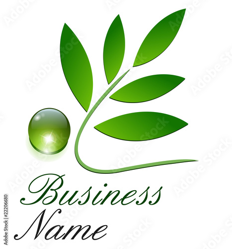 Logo ecological, green