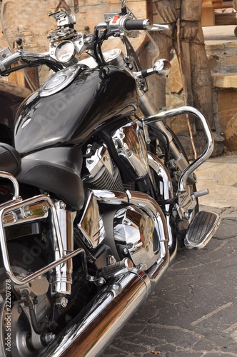 chrome motorcycle