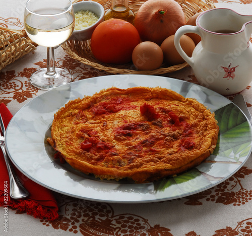 Frittata di pomodori - Antipasti