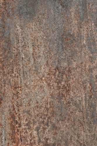 Grunge Dark Rust Background