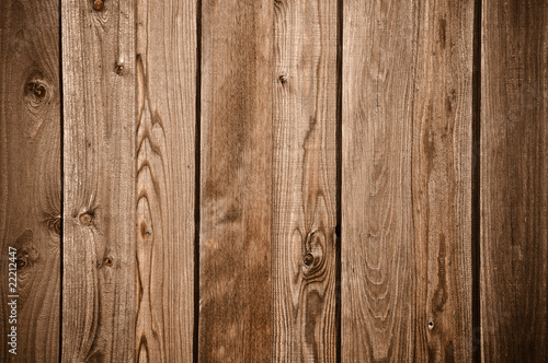 Dark Wood Fence Background