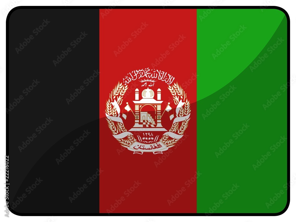 Fototapeta premium drapeau afghanistan flag