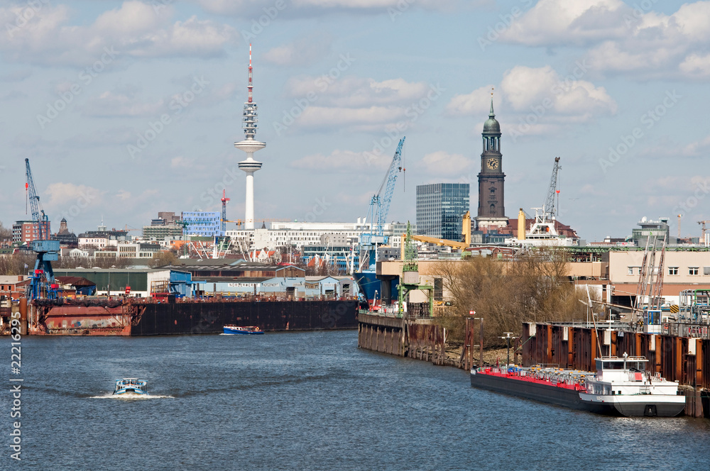 Hamburg, Michel, Fernsehturm, Hafen