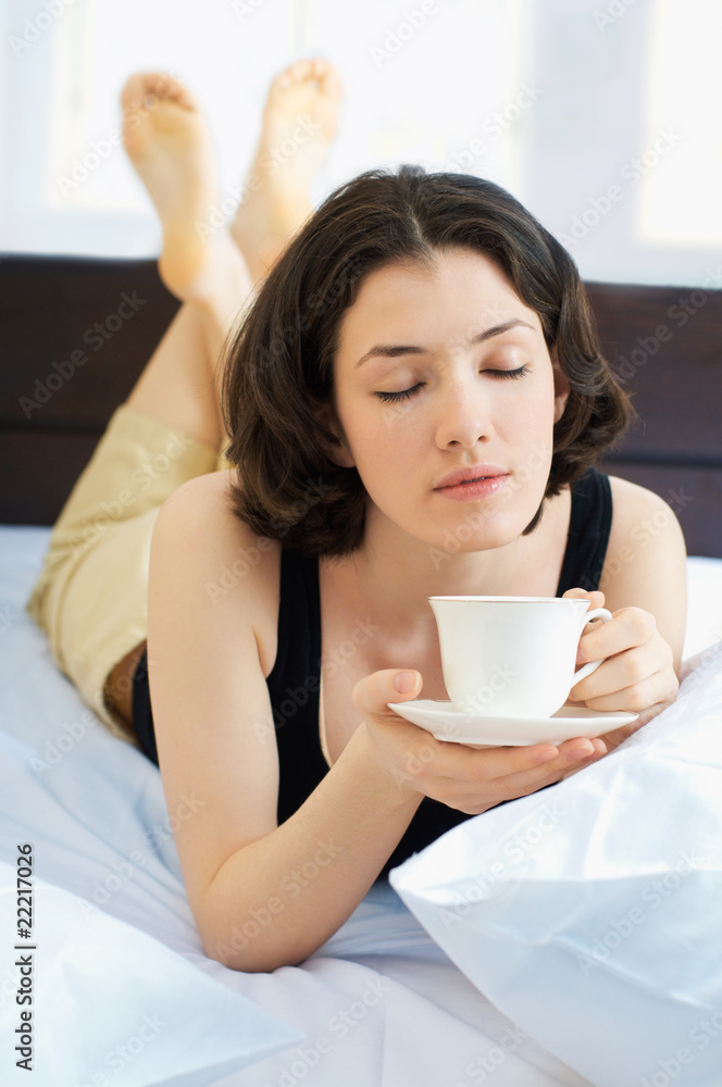 coffee in bed