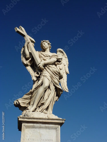 Estatua en Roma Castel Sant Angelo © quicolopez