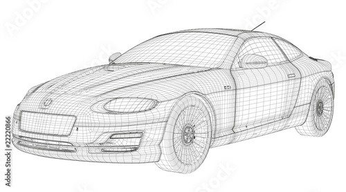 auto 3d mesh 1 photo