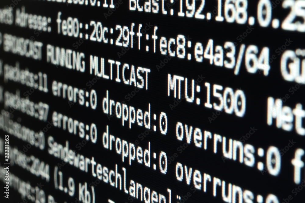 Photography Linux ifconfig