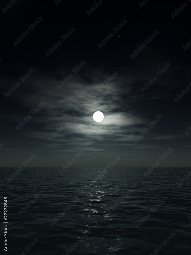 Ocean And The Moon