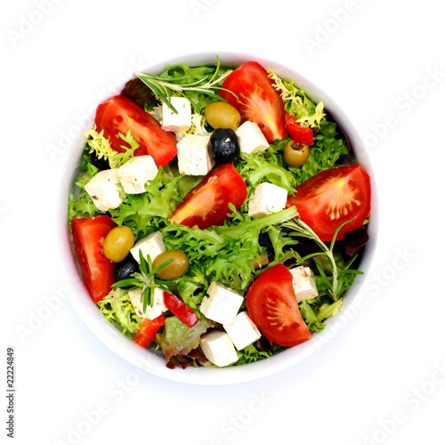 Salat - Feta und Olive