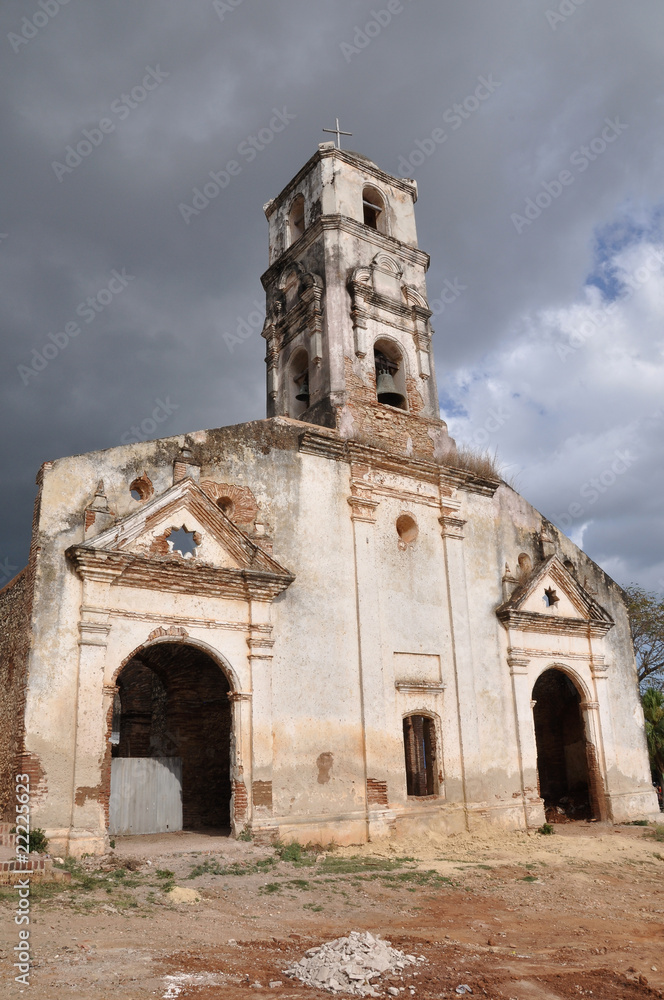 Kirchenruine in Trinidad