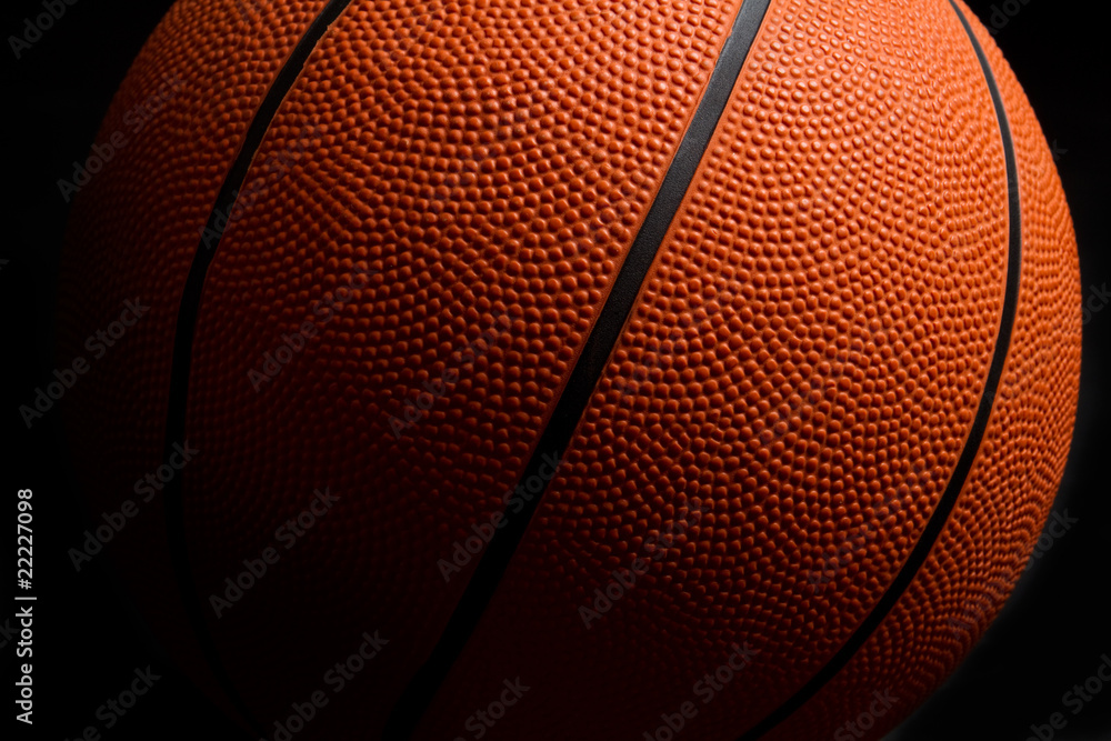 Fototapeta premium Basketball Closeup