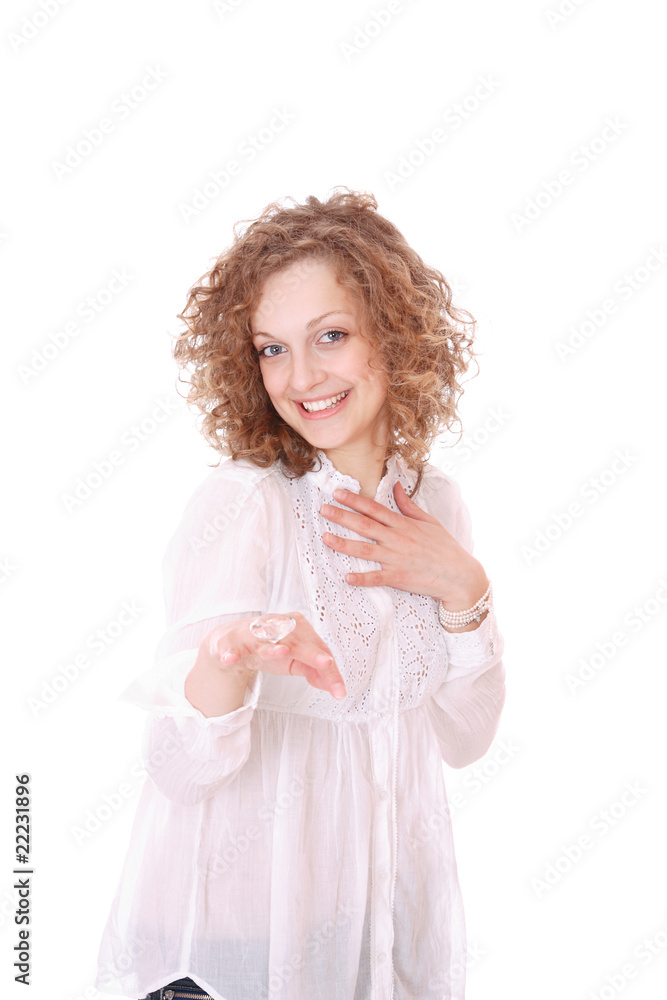 Beautiful young woman Beautiful young woman