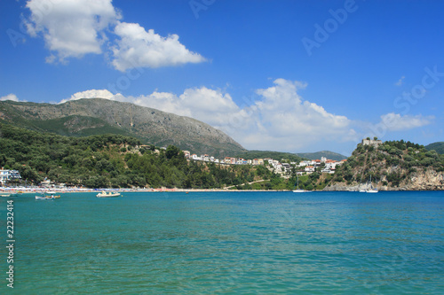 summer on the beach in Greece © Netfalls
