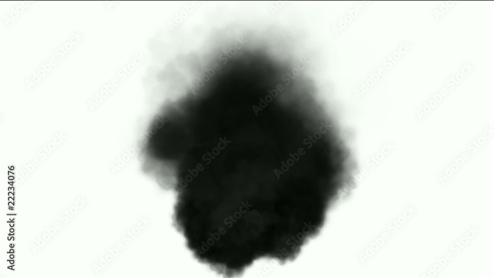 Black smoke or ink,seamless loop,def Black smoke or ink,seamless loop,def