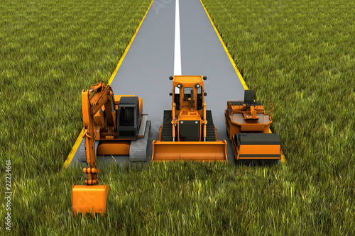 Road construction