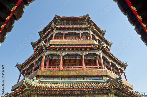 Palais d   t      P  kin - Summer palace in Beijing  China