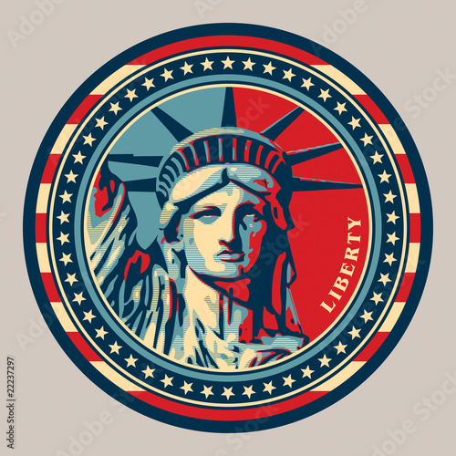 Statue of Liberty. New York landmark.