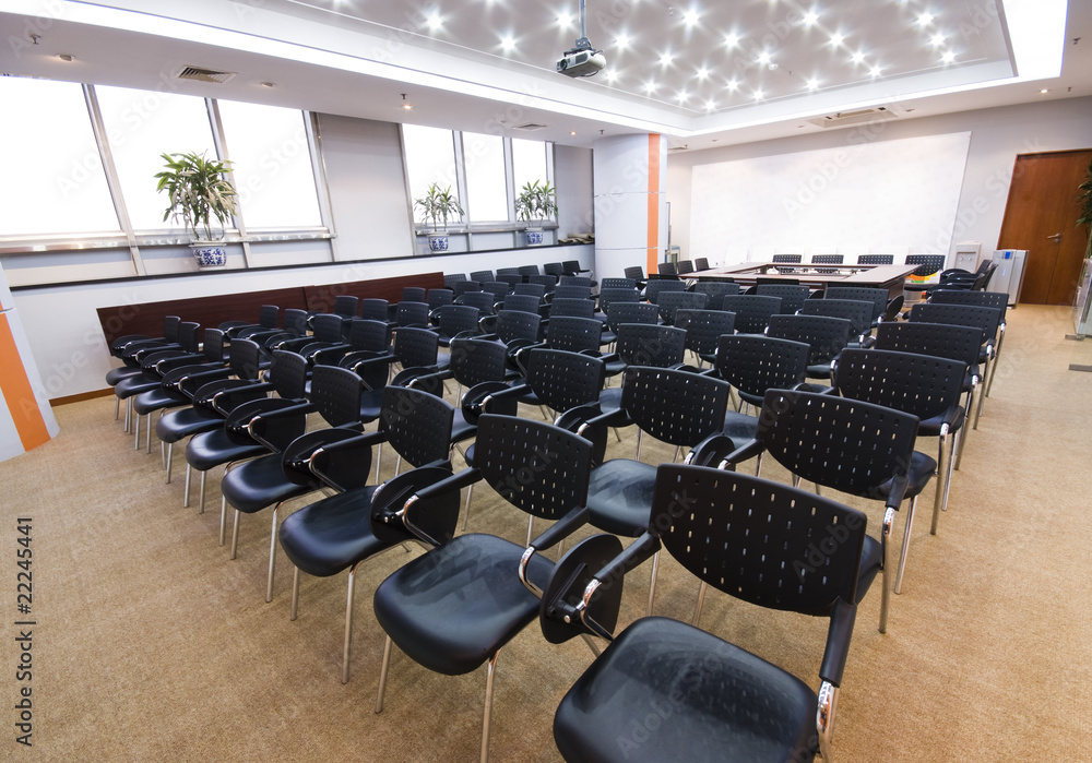 Naklejka premium Modern office interior Boardroom