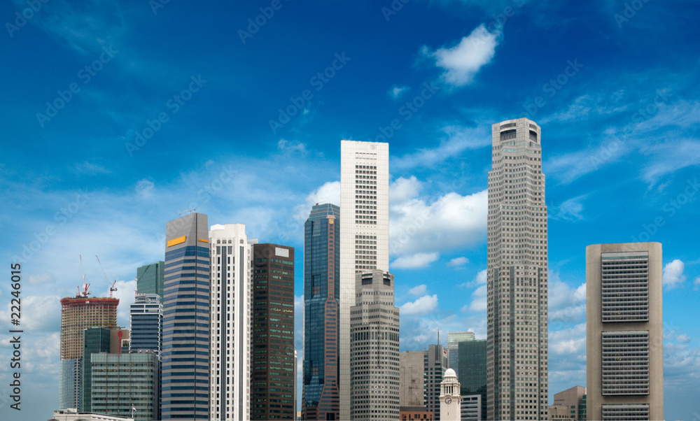 Singapore skyscrapers