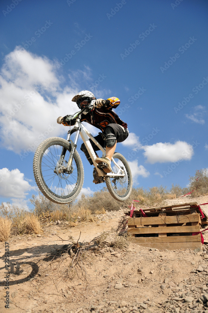 Fototapeta premium Cyclocross rider