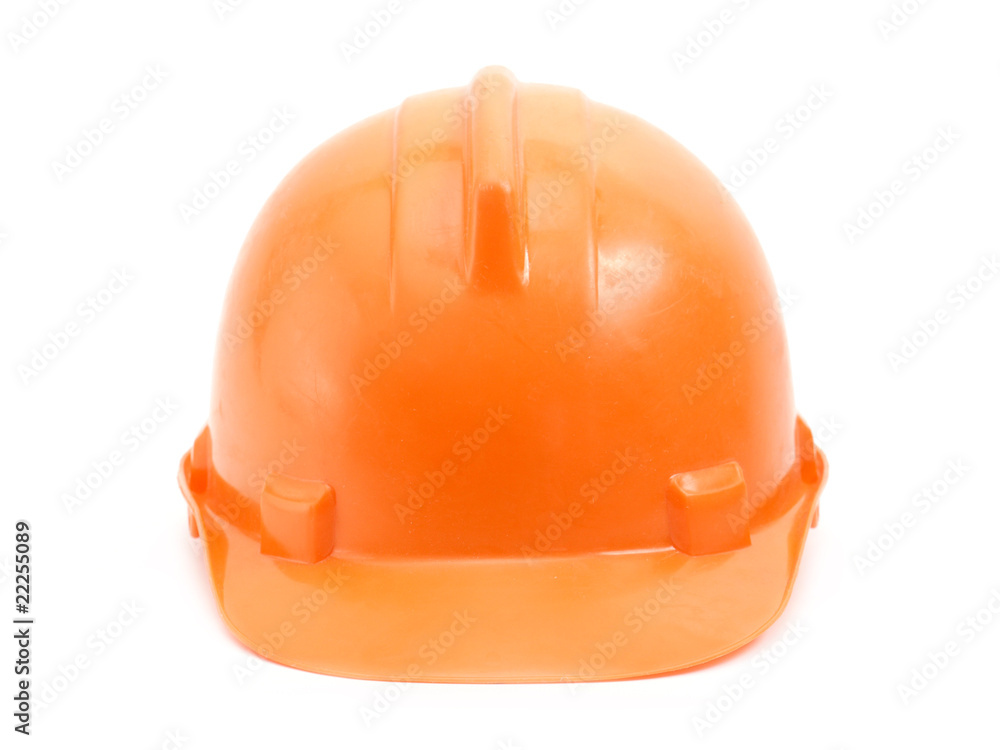 Fototapeta premium Orange safety helmet