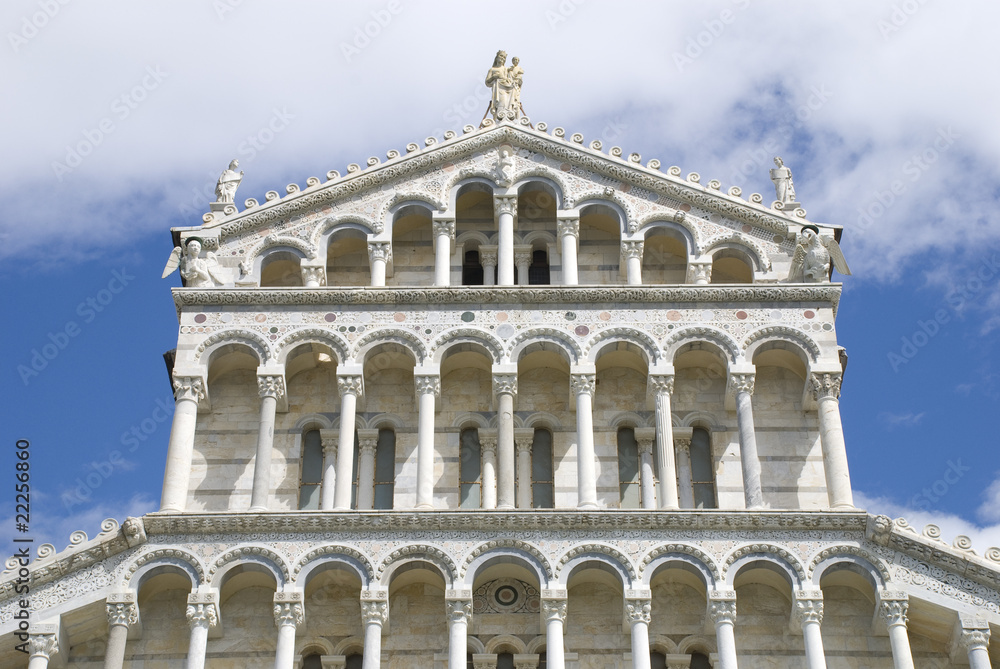 Pisa facciata del Duomo