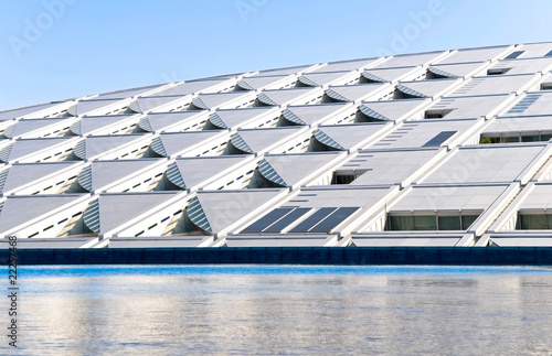 the modern Library of Alexandria, Egypt