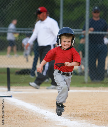 Baseball Player Running