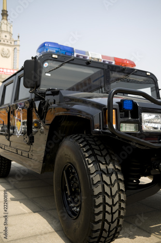 Foto chinese Police car