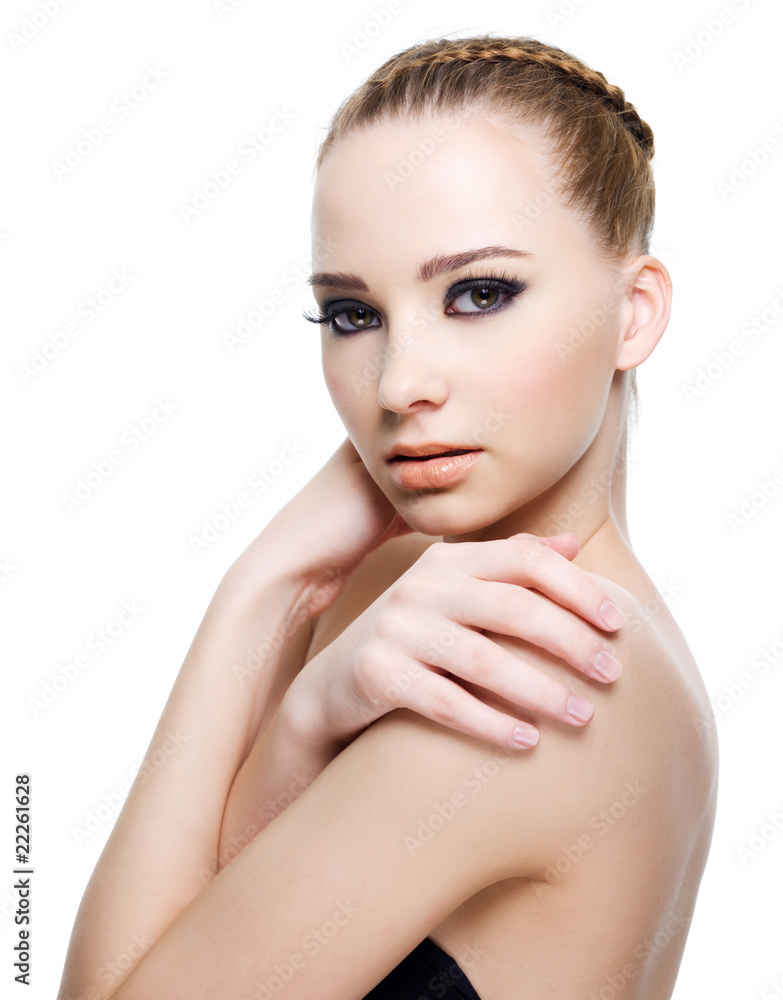 Beautiful caucasian woman Beautiful caucasian woman