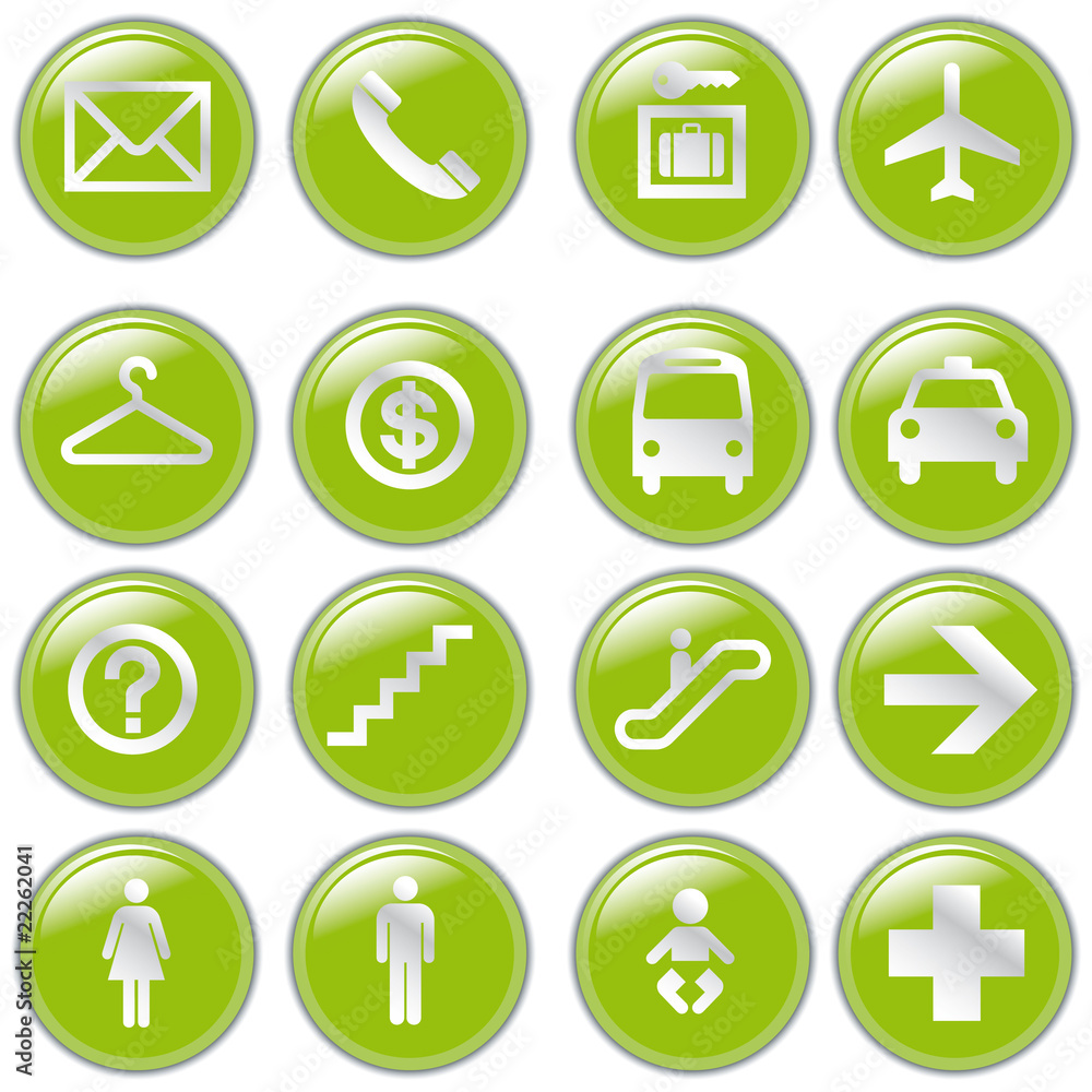 airport and Travel Icons, Vector File pictogram airport and Travel Icons, Vector File pictogram