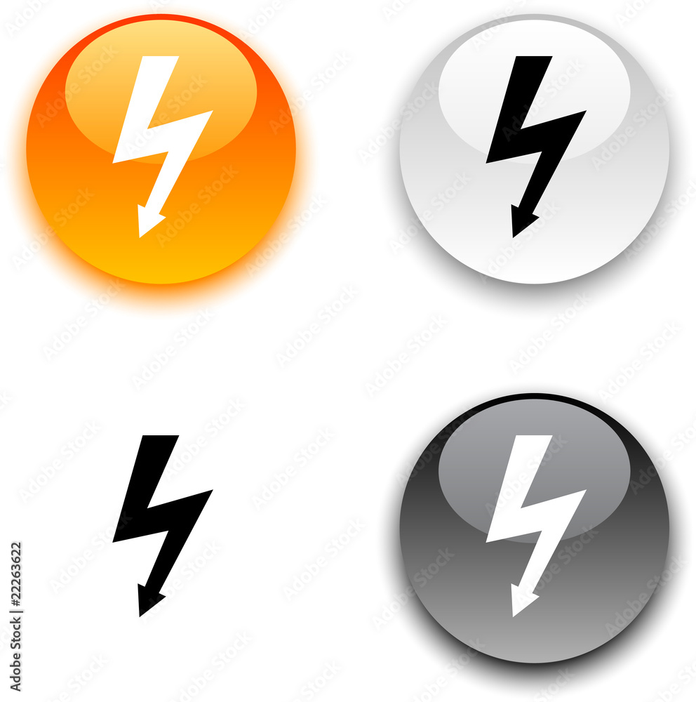 warning button. warning button.