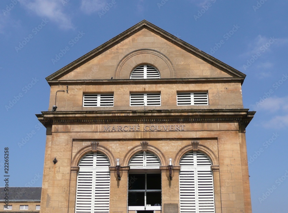 Obraz premium Le marché couvert
