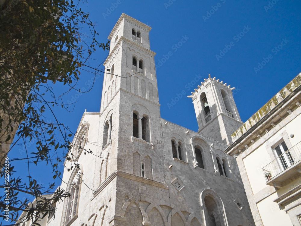 Giovinazzo Cathedral. Apulia.