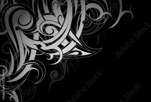 Tribal art theme