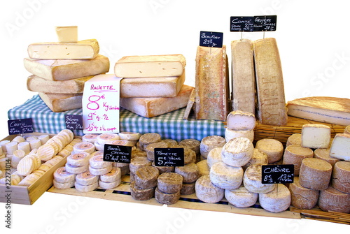 Fromage au march  